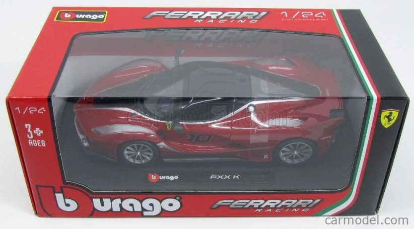 Bburago Ferrari FXX K 1:24 červená