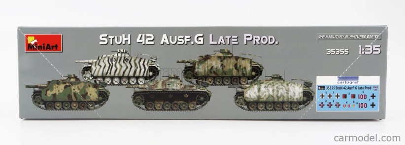 Miniart Tank Stuh 42 Ausf.g Military 1945 1:35 /