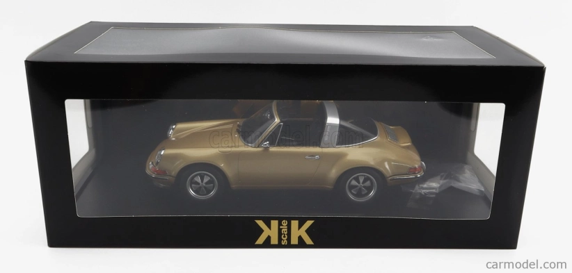 Porsche 911 by Singer Targa 2014 v mierke 1:18 Gold Met