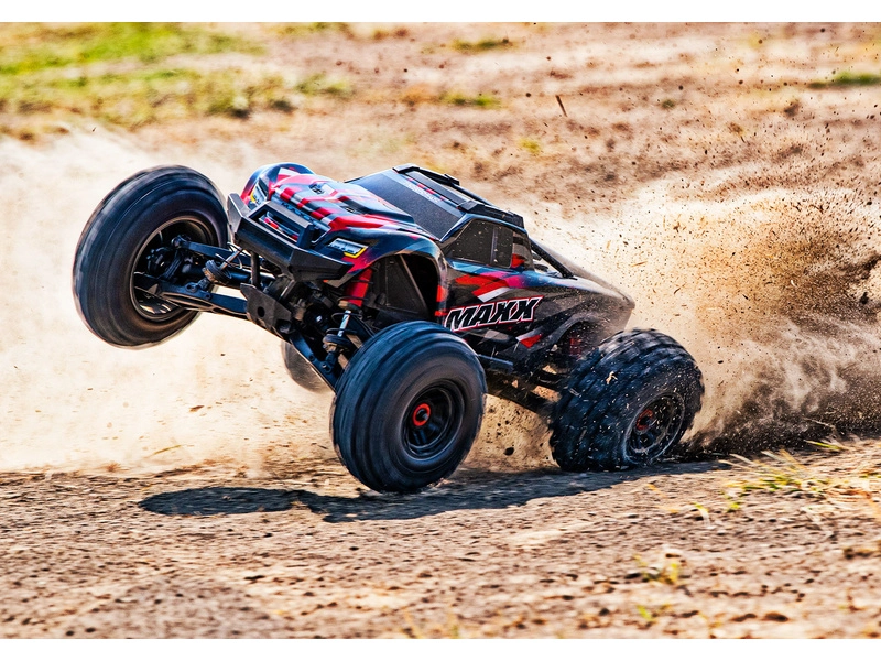 RC auto Traxxas Maxx 1:8 4WD TQi RTR, červená