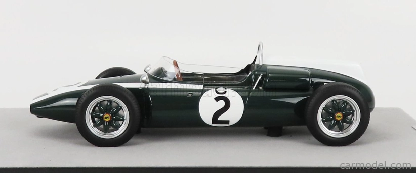 Tecnomodel Cooper F1  T53 N 2 British Gp 1960 B.mclaren 1:18 Zelená