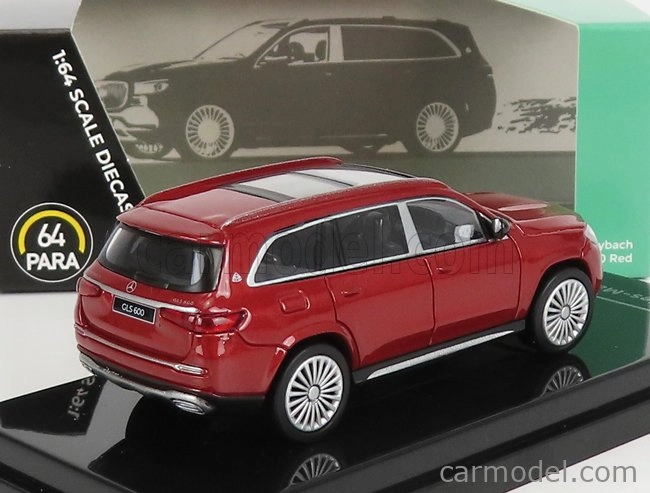 Paragon-models Mercedes benz Maybach Gls-class 600 (x167) Lhd 2019 1:64 Red