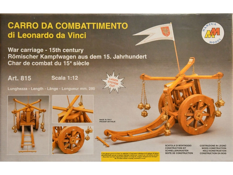 Mantua Model Rímsky bojový voz 1:12 kit