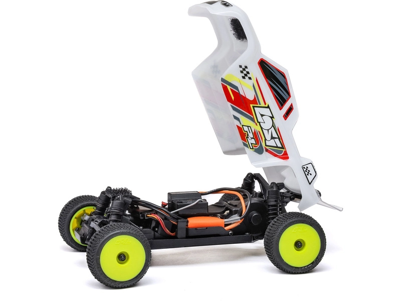 BAZAR – RC auto Losi Micro-T 1:28 RTR, biele