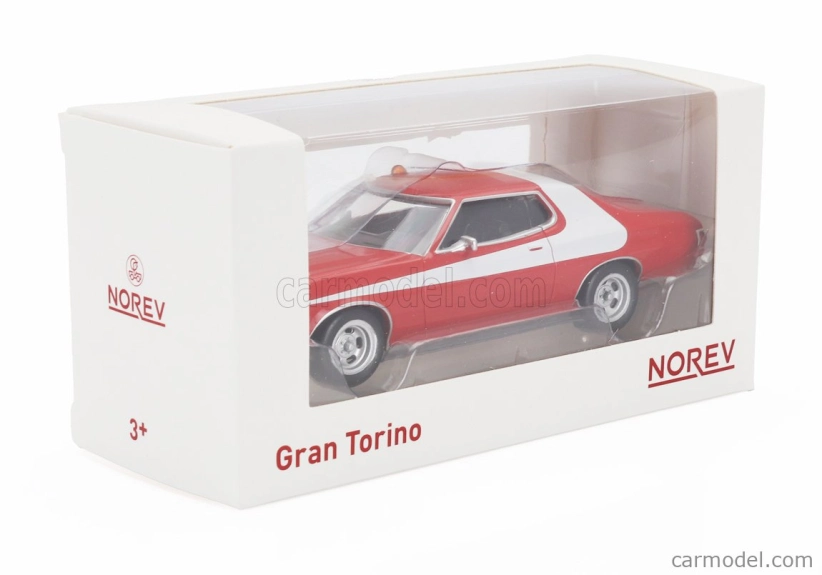 Norev Ford usa Gran Torino Coupe 1976 1:43 Červená Bílá