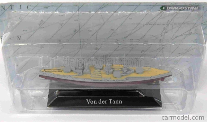 Edicola Warship Von Der Tann Battle Cruiser Germany 1910 1:1250 Military