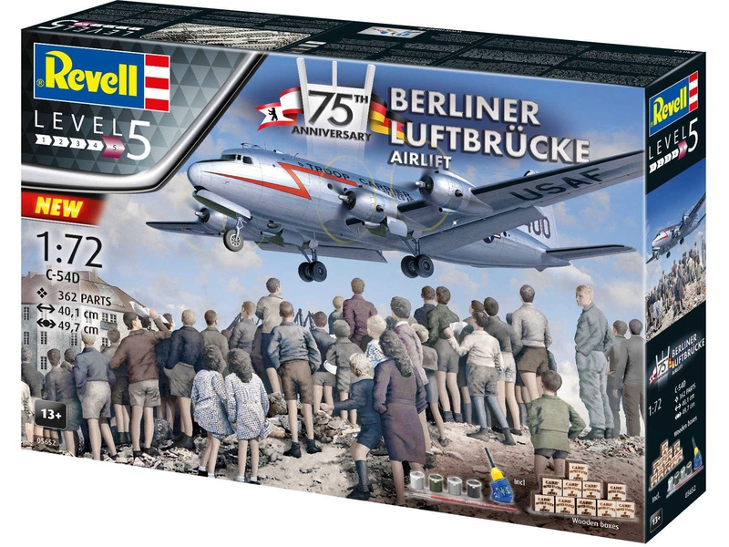 Revell Berliner Luftbrücke 75. výročie (1:72) (darčeková súprava)