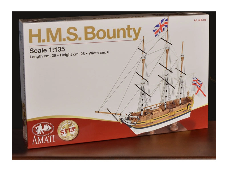 AMATI H.M.S. Bounty 1:135 First step kit