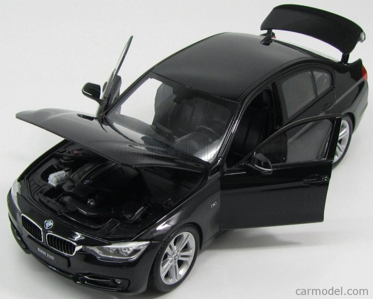 Welly BMW radu 3 335i (f30) 2012 1:18 čierna