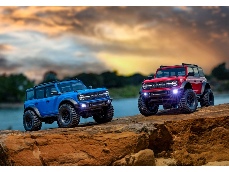 ROZBALENO - RC auto Traxxas TRX-4M Ford Bronco 2021 1:18 RTR, oranžová