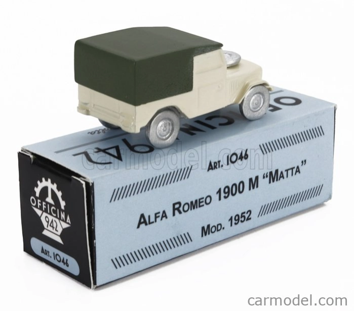 Officina-942 Alfa romeo Ar51 1900m Matta 1952 1:76 krémovo hnedá