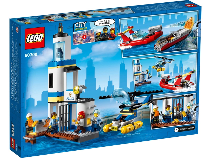LEGO City - Pobrežná polícia a hasiči
