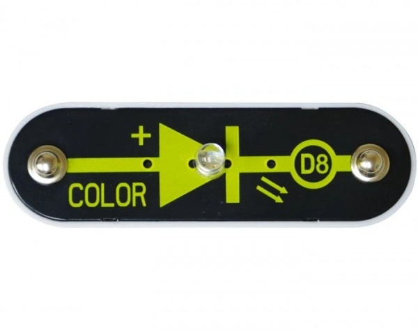 D8 (6SCD8) LED dióda, farebne svietiaca
