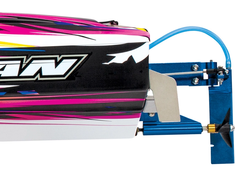 RC loď Traxxas Spartan TQi RTR, červená
