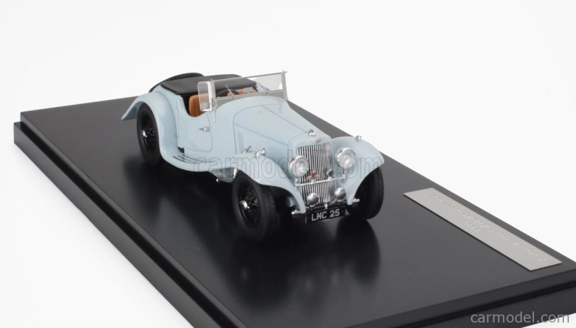 Matrix scale models Aston martin 15/98 2-4 Seater Roadster Open 1938 1:43 Grey