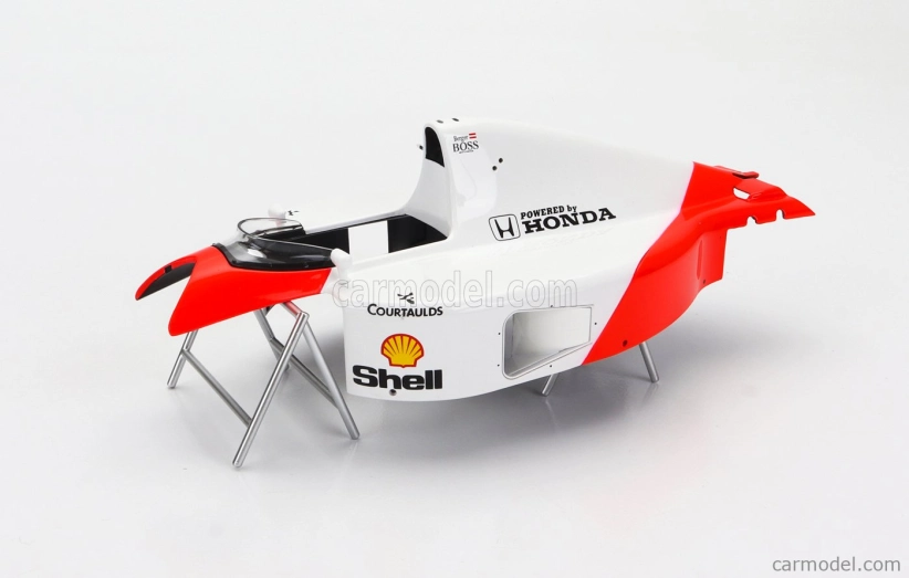 Autoart Mclaren F1 Mp4/6 Honda N 2 Japan Gp 1991 Gerard Berger 1:18 Biela červená