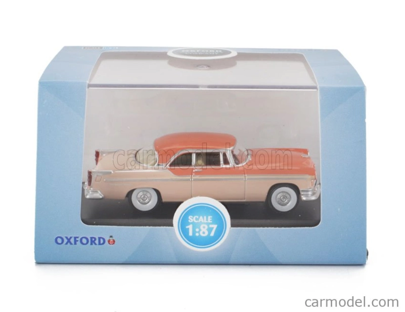 Oxford-models Chrysler New Yorker Deluxe 1955 1:87 2 Odstíny Béžové
