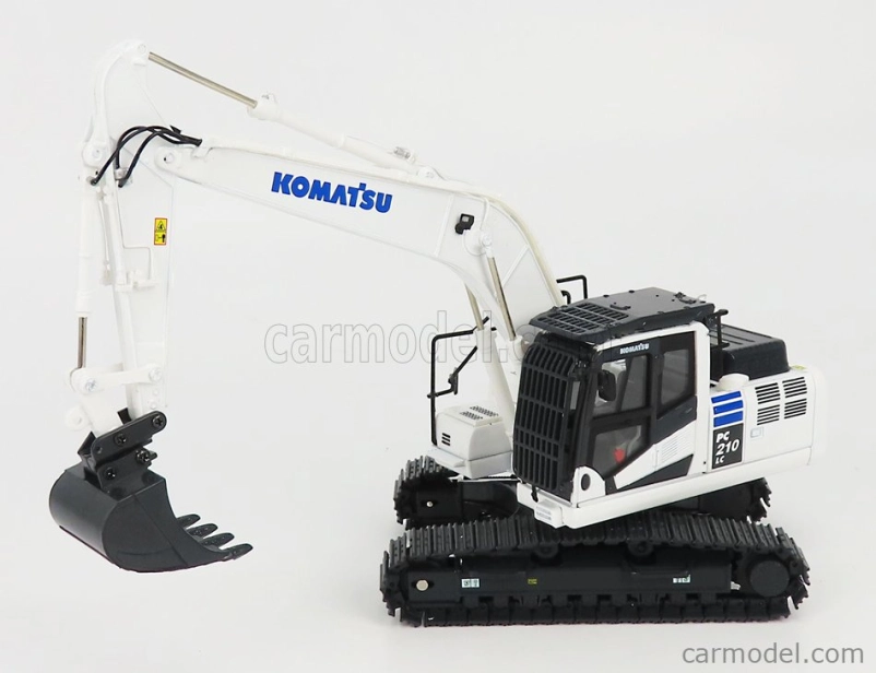 Universal hobbies Komatsu Pc210lc Escavatore Cingolato - Traktor Bagr 1:50 biely čierny