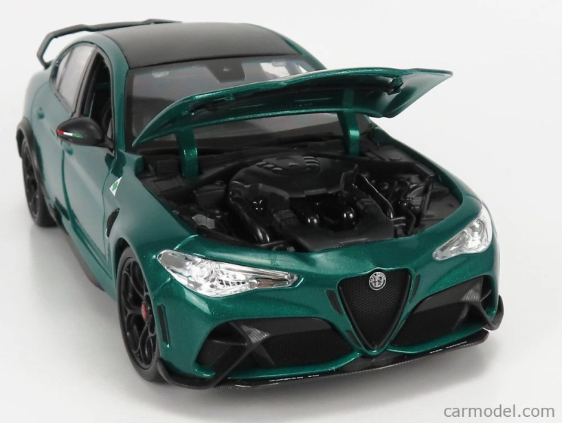 Bburago Alfa Romeo Giulia Gtam 2020 1:18 Verde Montreal – Green Met