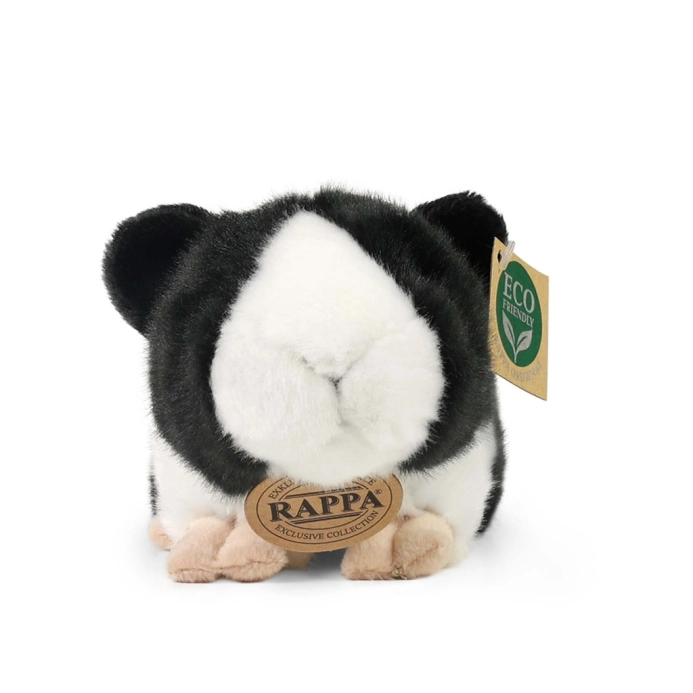 Rappa Plyšové morča bielo-čierne 22 cm ECO-FRIENDLY