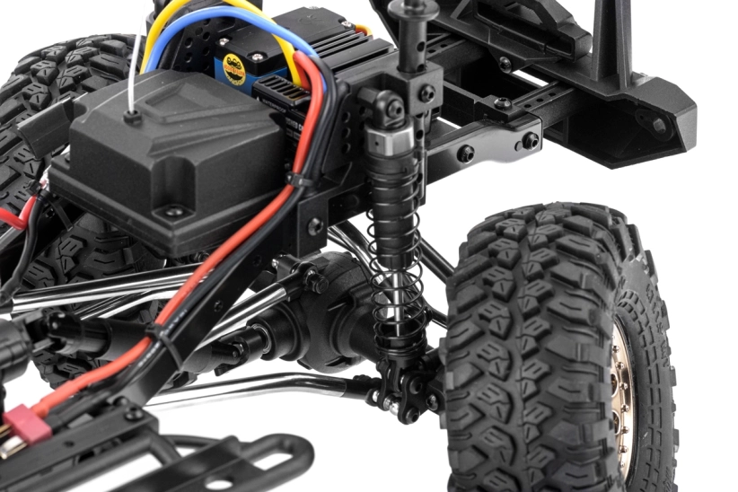 RC auto Rock Cruiser V2 1/10 súprava 2,4 GHz, žltá