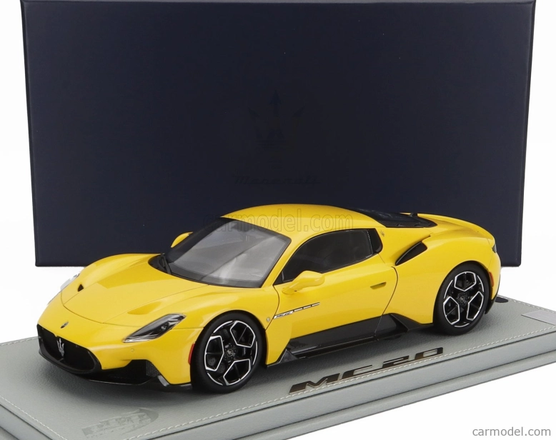 Bbr-models Maserati Mc20 2020 1:18 Giallo Genio - žltá
