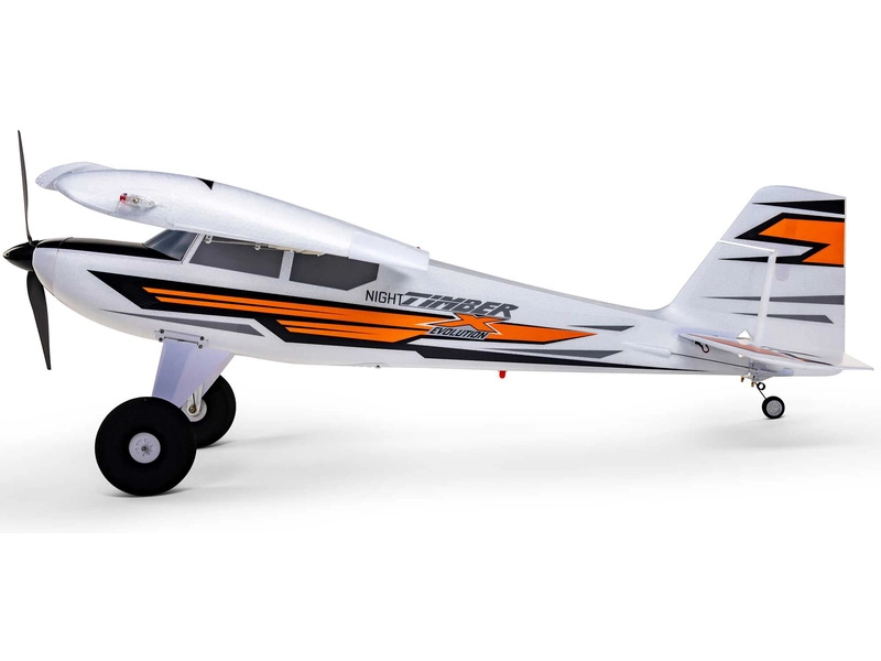 RC lietadlo E-flite Night Timber X Evolution 1.2m AS3X+ SAFE Select BNF Basic