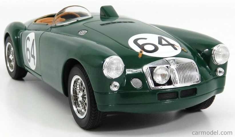 Triple9 MG Mga Ex182 S4 Team Mg Cars Ltd. N 64 24h Le Mans 1955 T.lund - H.waeffler 1:18 Britská Závodní Zelená