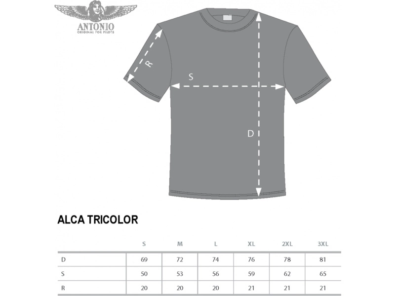 Antonio pánské tričko Aero L-159 Alca Tricolor L