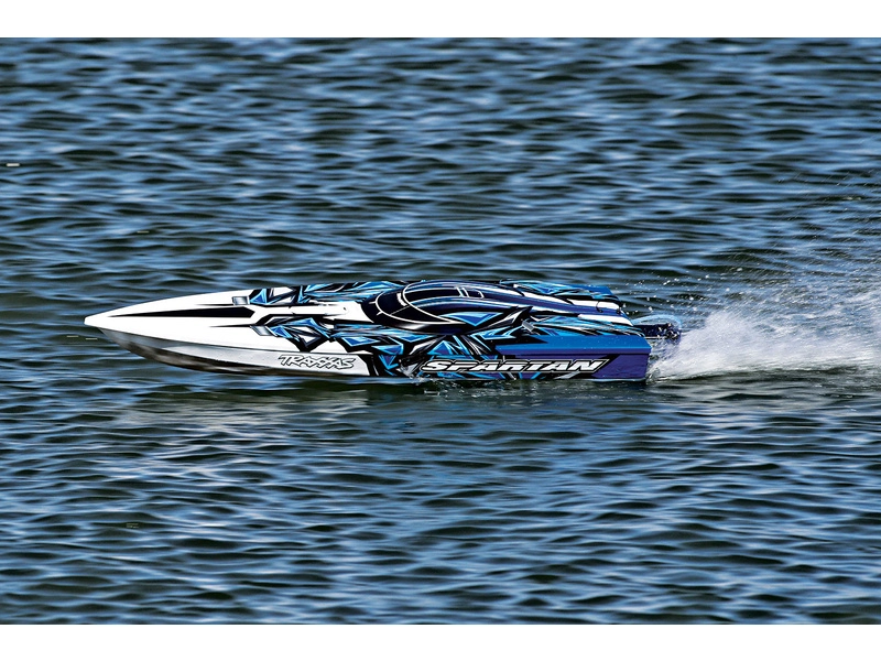 RC loď Traxxas Spartan TQi RTR, ružová