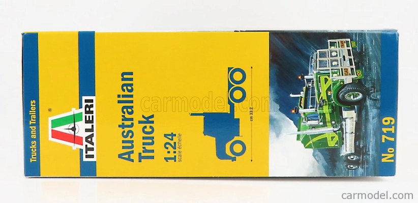 Italeri Western star Australian Tractor Truck 3-assi 1985 1:24 /