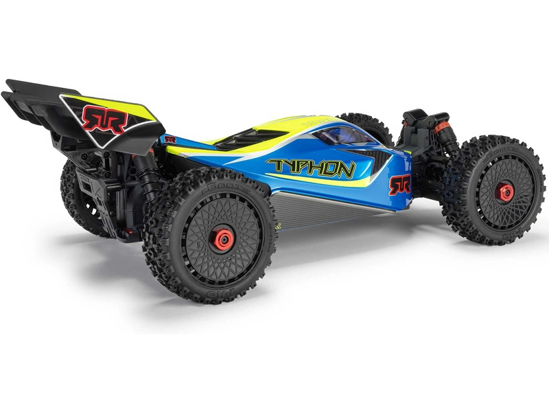 RC auto Arrma Typhon Mega 665 1:8 4WD RTR, červená