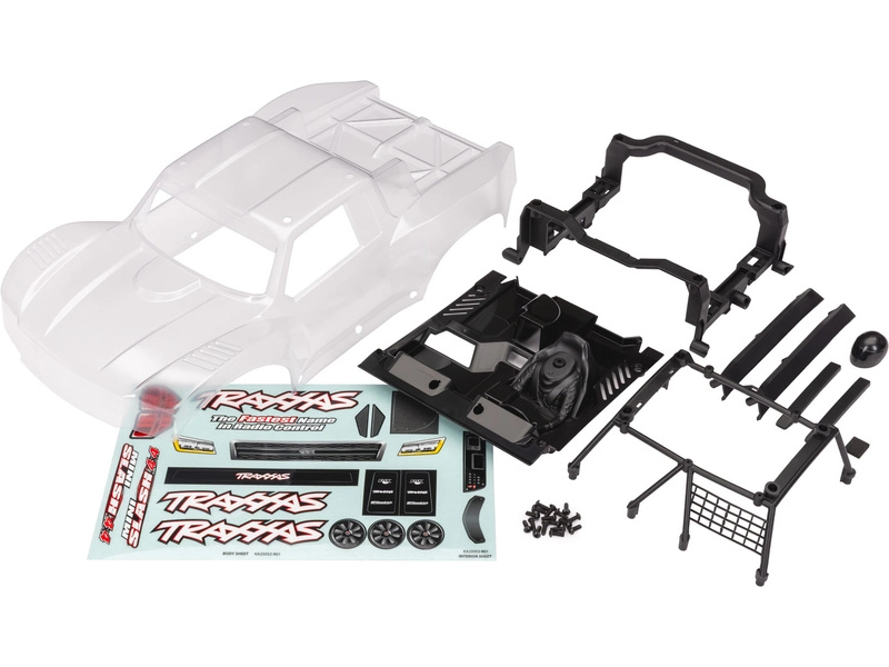 Traxxas karosérie Mini Slash čirá