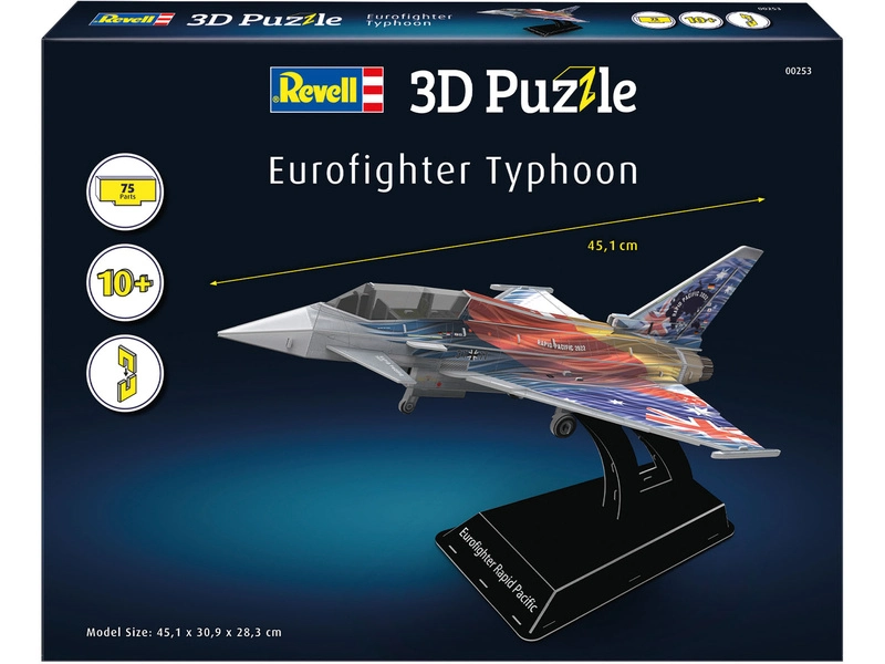 Revell 3D Puzzle – Eurofighter Typhoon Rapid Pacific