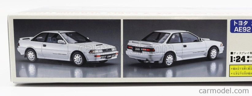 Hasegawa Toyota Corolla Levin (ae92) Gt-z Early Version 1987 1:24 /