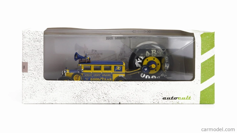 Autocult Buick Goodyear Airwheel Promotion Autobus Usa 1929 1:43 Žlutá Modrá