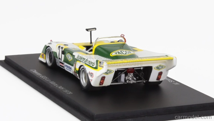 Spark-model Chevron B36 2.0l S4 Team Societe Racing N 27 24h Le Mans 1979 Marc Sourd - Florian Vetsch - Robert Carmillet 1:43 Bílá Černá Žlutá
