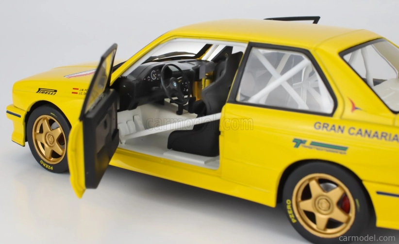 Solido BMW radu 3 (e30) Gr.a N 1 3. Rally Principe Asturias 1992 Jose Maria Ponce - Jose Carlos Deniz 1:18 Žltá