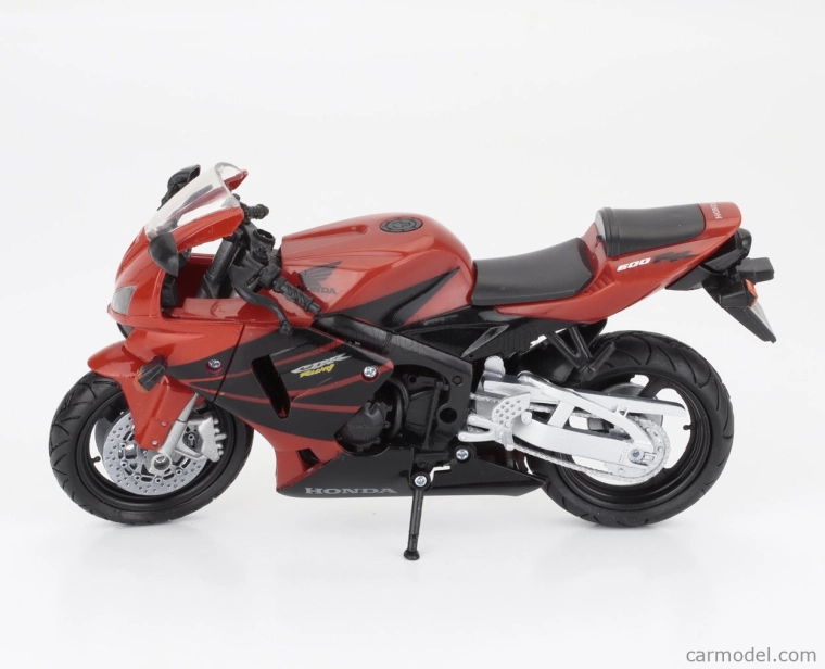 Newray Honda Cbr 600r 2003 1:12 Červená Černá
