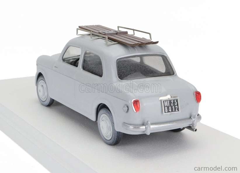 Rio-models Fiat 1100 Vacanze Invernali - Zimná dovolenka 1957 1:43 Sivá