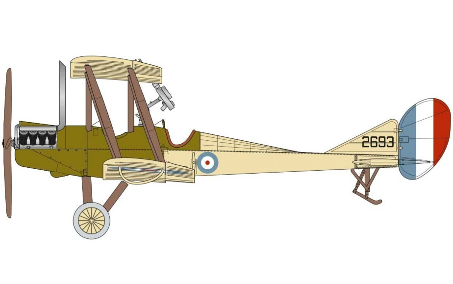 Classic Kit lietadlo A02101 – Royal Aircraft Factory BE2C (1:72)