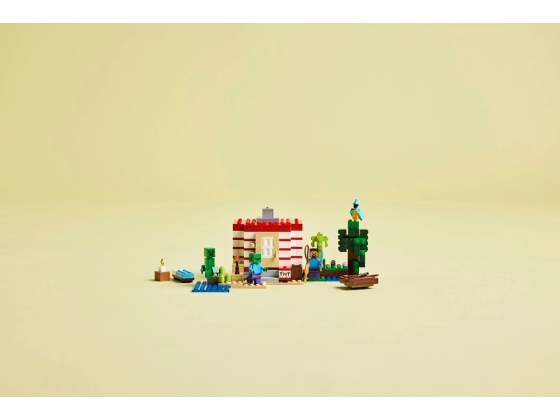 LEGO Minecraft - TNT dům v džungli