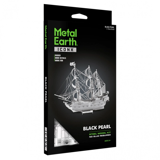 Súprava z ocele Black Pearl