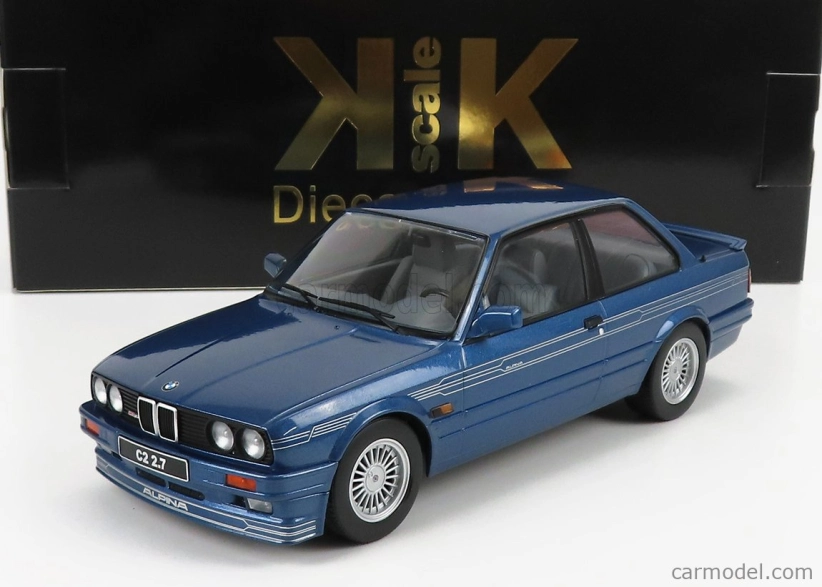 Kk-scale BMW 3-series Alpina (e30) C2 2.7 1988 1:18 Blue Met