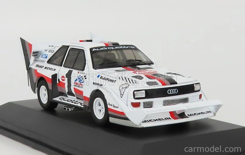 Cmr Audi Quattro Sport S1 E2 N 1 Winner Rally Pikes Peak Hill Climb 1987 W.rohrl 1:43 Žlutá Bílá Červená