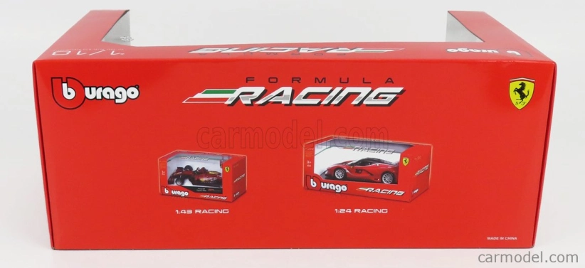 Bburago Ferrari F1-75 Scuderia Ferrari N 16 Season 2022 Charles Leclerc 1:18, červená
