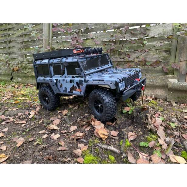 RC auto DF-4J XXL Crawler, kamufláž