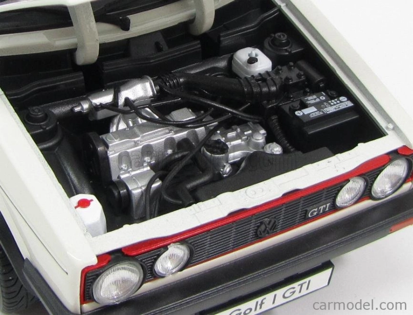 Welly Volkswagen Golf I Gti Pirelli 2-dverový 1983 1:18 Biela