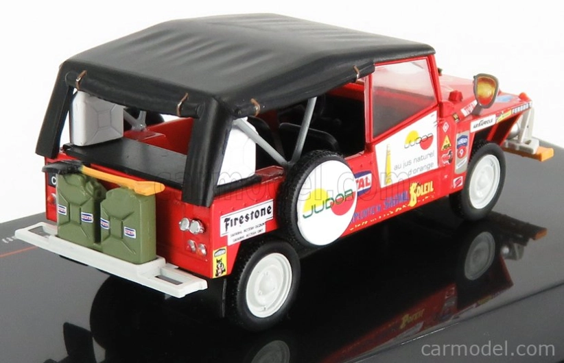 Ixo-models Citroen Baby Brousse Cabriolet Closed Safari Soleil 1973 1:43 Červená Černá