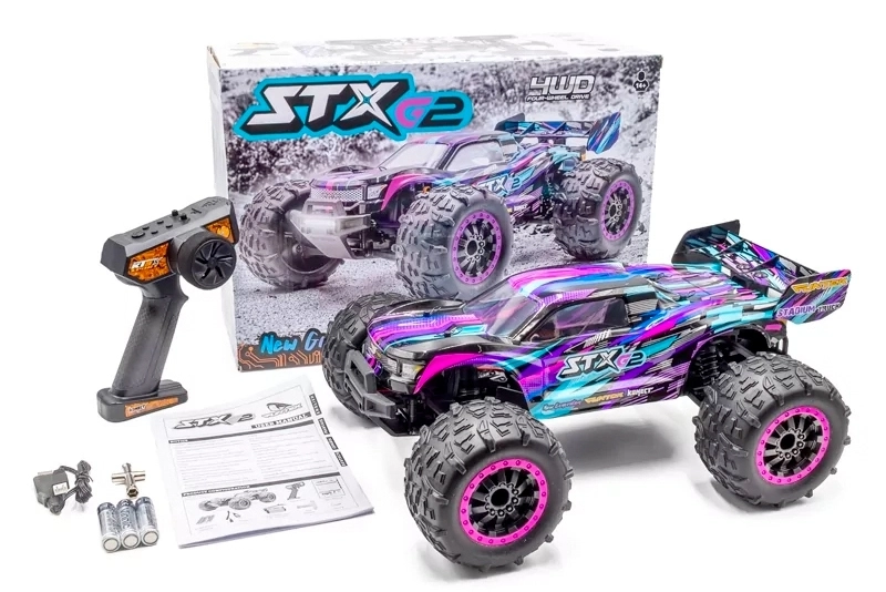 Funtek STX G2 Truggy 2,4 GHz RTR (4wd), fialová